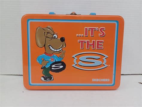 used skechers metal orange lunch box|Amazon.com: Orange Lunch Box.